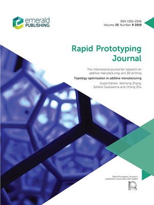 cover image of Rapid Prototyping Journal, Volume 25, Number 9